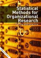 Statistical Methods for Organizational Research di Chris Dewberry edito da Taylor & Francis Ltd
