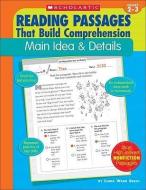 Main Idea & Details di Linda Ward Beech edito da SCHOLASTIC TEACHING RES