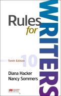 Rules for Writers di Diana Hacker, Nancy Sommers edito da BEDFORD BOOKS