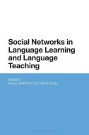 Social Networks In Language Learnin di CARHILL POZA AVARY edito da Bloomsbury Academic