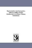 Representative American Poetry, Edited by William Stanley Braithewaite [!] & Henry Thomas Schnittkind. di William Stanley Braithwaite edito da UNIV OF MICHIGAN PR