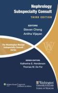 The Washington Manual Of Nephrology Subspecialty Consult di Steven Cheng, Anitha Vijayan edito da Lippincott Williams And Wilkins