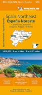 Aragon Cataluna - Michelin Regional Map 574 di Michelin edito da Michelin Editions Des Voyages