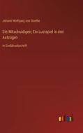 Die Mitschuldigen; Ein Lustspiel in drei Aufzügen di Johann Wolfgang von Goethe edito da Outlook Verlag