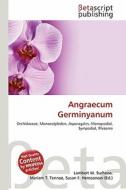 Angraecum Germinyanum edito da Betascript Publishing