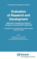 Evaluation of Research and Development edito da Springer Netherlands