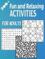 200+ Fun And Relaxing Activities For Adults