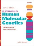An Introduction to Human Molecular Genetics di Jack J. Pasternak edito da Wiley-Blackwell
