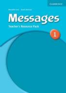 Messages 1 Teacher's Resource Pack di Sarah Ackroyd edito da Cambridge University Press