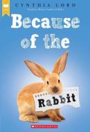 Because of the Rabbit (Scholastic Gold) di Cynthia Lord edito da SCHOLASTIC