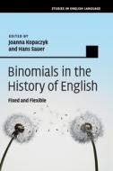 Binomials In The History Of English di Joanna Kopaczyk edito da Cambridge University Press