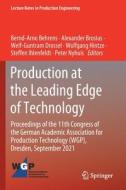 Production at the Leading Edge of Technology edito da Springer International Publishing