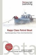 Rapp Class Patrol Boat edito da Betascript Publishing