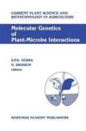 Molecular Genetics of Plant-Microbe Interactions edito da Springer Netherlands