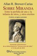 SOBRE MIRANDA di Allan R. Brewer-Carias edito da FUNDACIÓN EDITORIAL JURIDICA VENEZOLANA