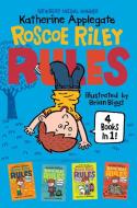 Roscoe Riley Rules 4 Books in 1!: Never Glue Your Friends to Chairs; Never Swipe a Bully's Bear; Don't Swap Your Sweater di Katherine Applegate edito da HARPERCOLLINS