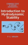 Introduction to Hydrodynamic Stability di P. G. Drazin edito da Cambridge University Press