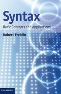 Syntax di Robert Freidin edito da Cambridge University Press