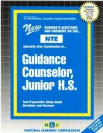Rudman's Questions and Answers on the NTE: Guidance Couselor, Junior High: Test Preparation Guide di National Learning Corporation edito da National Learning Corp