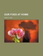 Our Foes At Home di Hugh H. Lusk edito da Rarebooksclub.com