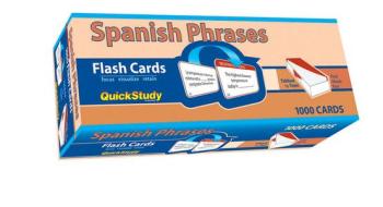Spanish Phrases Flash Cards edito da Barcharts