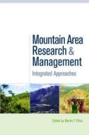 Mountain Area Research and Management di Martin F. Price edito da Routledge