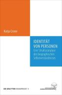 Identität von Personen di Katja Crone edito da De Gruyter