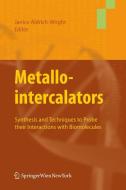 Metallointercalators edito da Springer-Verlag KG