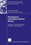 Konsequenzen wirtschaftsrechtlicher Normen edito da Deutscher Universitätsverlag