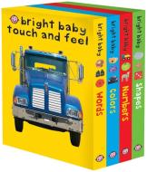 Bright Baby Touch & Feel Slipcase 2: Includes Words, Colors, Numbers, and Shapes di Roger Priddy edito da PRIDDY BOOKS