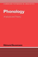 Phonology di Edmund Gussmann, Gussmann Edmund edito da Cambridge University Press
