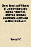 Cities, Towns And Villages In Litomerice di Books Llc edito da Books LLC