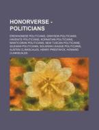 Honorverse - Politicians: Erewhonese Pol di Source Wikia edito da Books LLC, Wiki Series