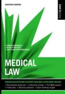 Medical Law di Jonathan Herring edito da LONGMAN