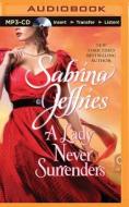 A Lady Never Surrenders di Sabrina Jeffries edito da Brilliance Audio