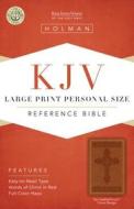 Large Print Personal Size Reference Bible-KJV-Cross Design edito da Holman Bibles