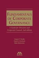 Fundamentals of Corporate Governance di Gregory V. Varallo edito da TradeSelect