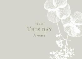 From This Day Forward: A Wedding Guest Book edito da COMPENDIUM INC