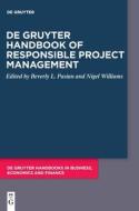 De Gruyter Handbook of Responsible Project Management edito da Gruyter, Walter de GmbH