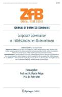 Corporate Governance in mittelständischen Unternehmen edito da Gabler, Betriebswirt.-Vlg