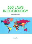 650 Laws in Sociology di Mark Bird edito da Pearson Learning Solutions