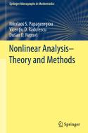 Nonlinear Analysis - Theory and Methods di Nikolaos Papageorgiou, Vicentiu Radulescu, Dusan Repovs edito da Springer-Verlag GmbH