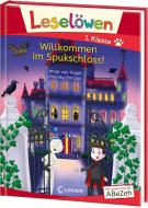 Leselöwen 1. Klasse - Willkommen im Spukschloss! (Großbuchstabenausgabe) di Maja von Vogel edito da Loewe Verlag GmbH