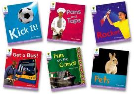 Oxford Reading Tree: Level 1+: Floppy's Phonics Non-fiction: Pack Of 6 di Monica Hughes, Thelma Page, Roderick Hunt, Gregory Cook edito da Oxford University Press
