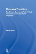 Managing Transitions di Gerry Groot edito da Taylor & Francis Ltd