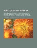 Municipalities of Miranda di Source Wikipedia edito da Books LLC, Reference Series