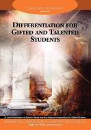 Differentiation for Gifted and Talented Students di Carol Ann Tomlinson edito da Corwin