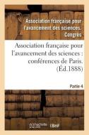 Association Francaise Pour L'avancement Des Sciences. 39. P4 di ASSO DE SCIENCES. CONGRES edito da Hachette Livre - BNF