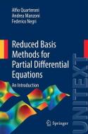 Reduced Basis Methods for Partial Differential Equations di Andrea Manzoni, Federico Negri, Alfio Quarteroni edito da Springer International Publishing