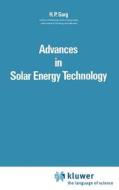 Advances in Solar Energy Technology: Volume 1: Collection and Storage Systems di H. P. Garg edito da SPRINGER NATURE